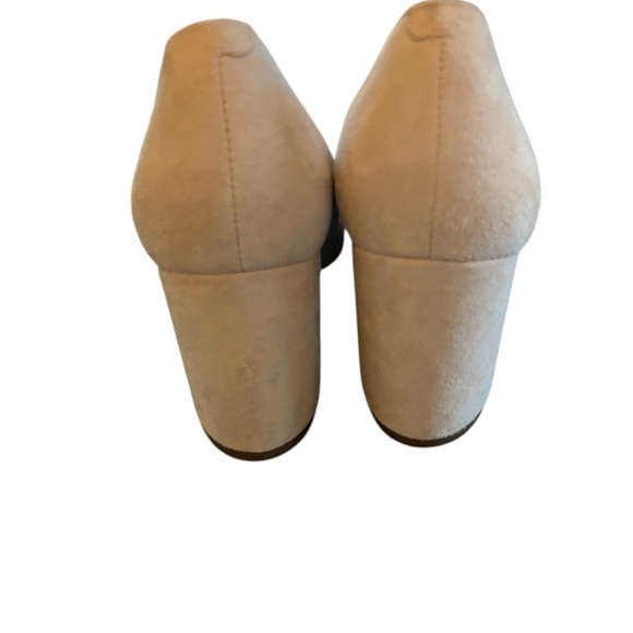 Marc Fisher Caitlin Pointy Toe Slip-On Dress Pumps Sz 9M Suede Leather Blush - Picture 3 of 7